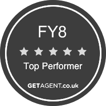 GetAgent Top Performing Estate Agent in FY8 - Tiger Sales and Lettings