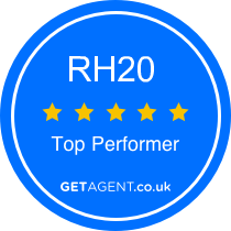 GetAgent Top Performing Estate Agent in RH20 - Comyn & James Town & Country Homes