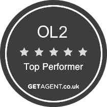 GetAgent Top Performing Estate Agent in OL2 - Cornerstone Estates & Lettings