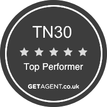GetAgent Top Performing Estate Agent in TN30 - Warner Gray