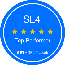 GetAgent Top Performing Estate Agent in SL4 - SLM Property - Windsor